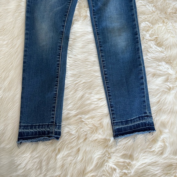 EUC- 7 For All Mankind - Girls The Ankle Skinny Denin - SZ 12 - Picture 8 of 14